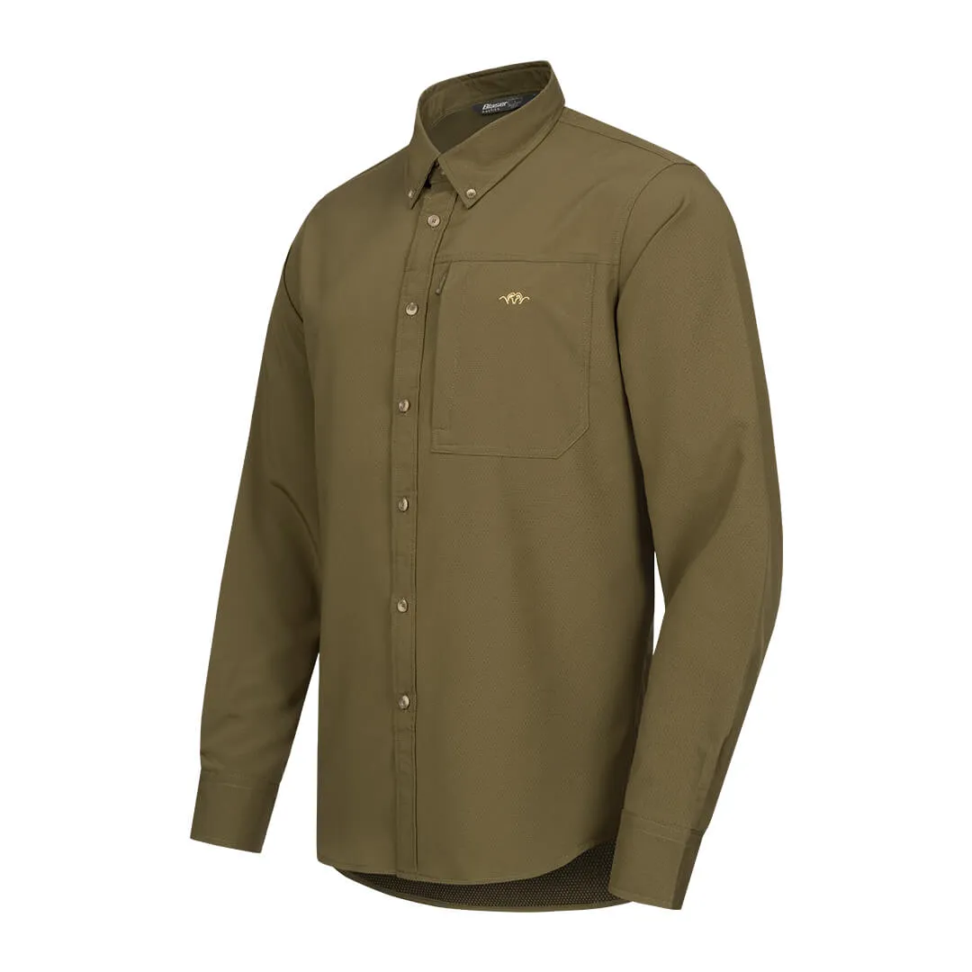 Airflow Shirt - Dark Olive by Blaser