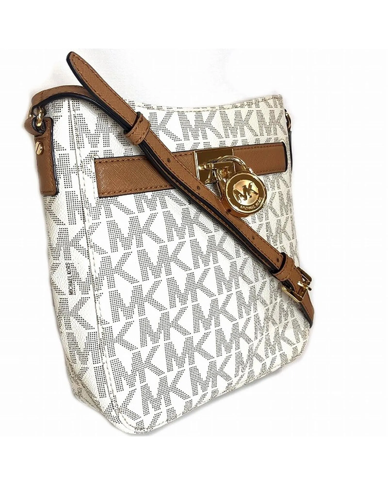 Authentic Michael Kors Beige Shoulder Bag - Used A Condition