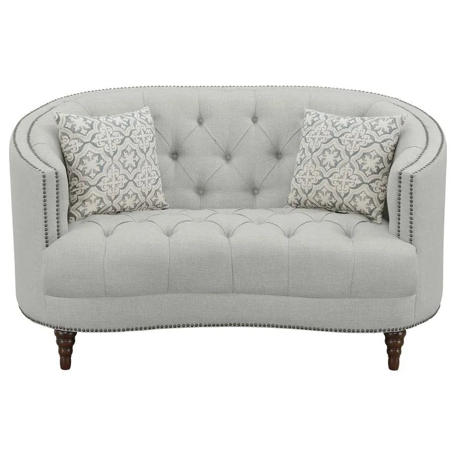 Avonlea - Upholstered Sloped Arm Loveseat