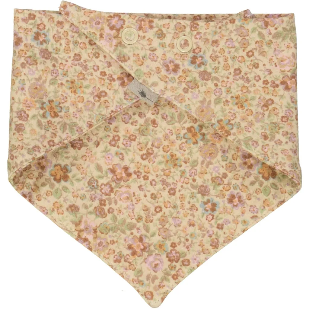 Bib Eden - barely beige small flowers