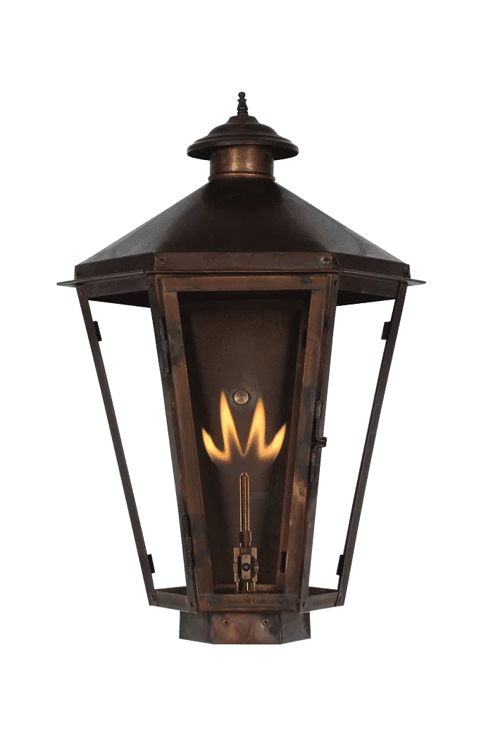 Biloxi Copper Lantern - Grande