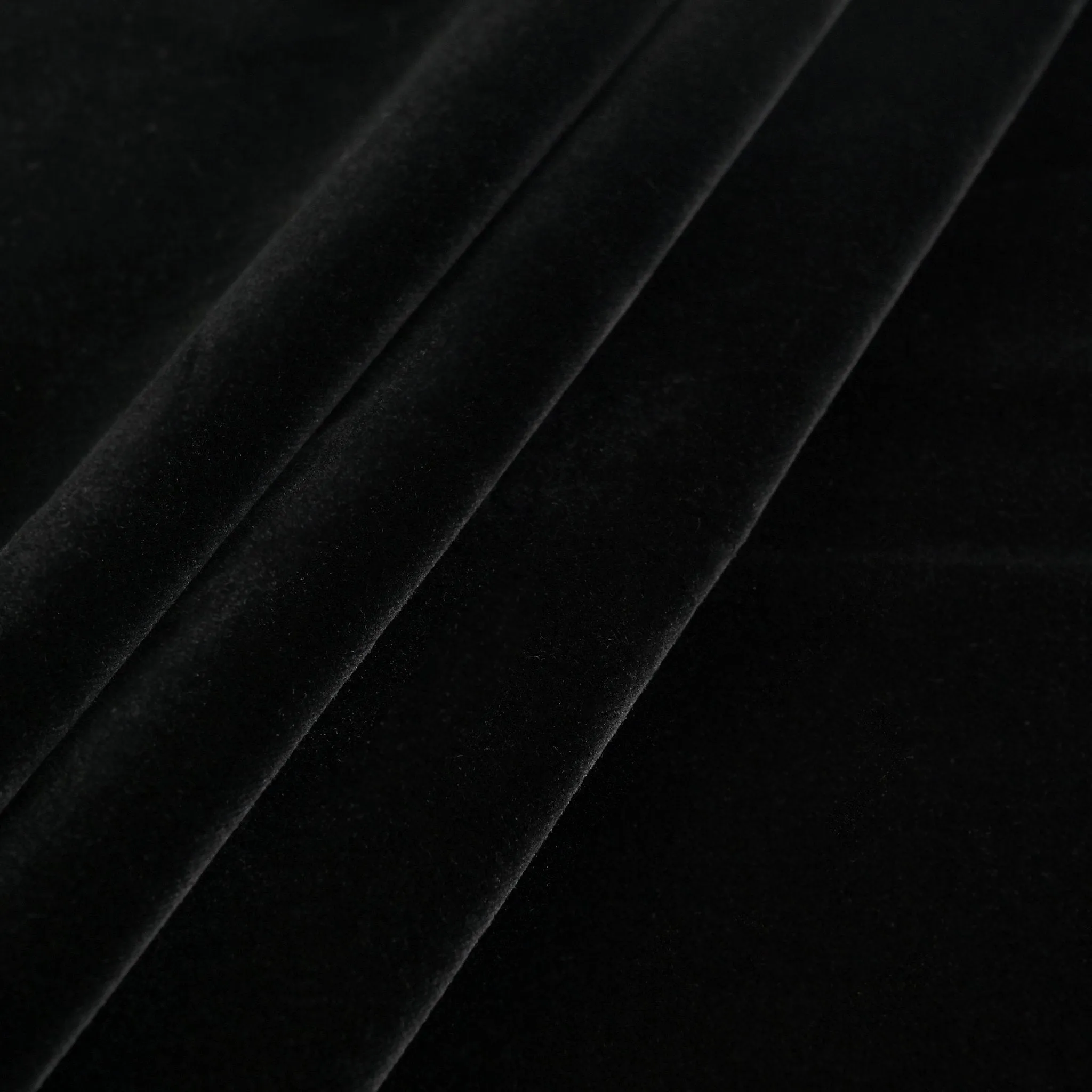 Black Velvet Fabric 3491