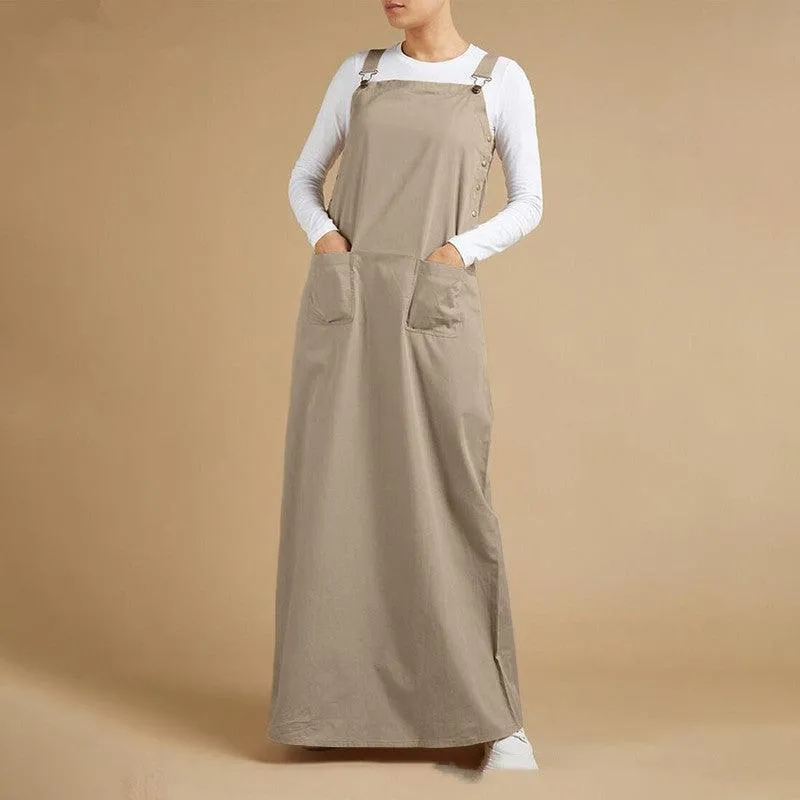 Elegant Golden Rose A-Line Cotton Skirt for Women