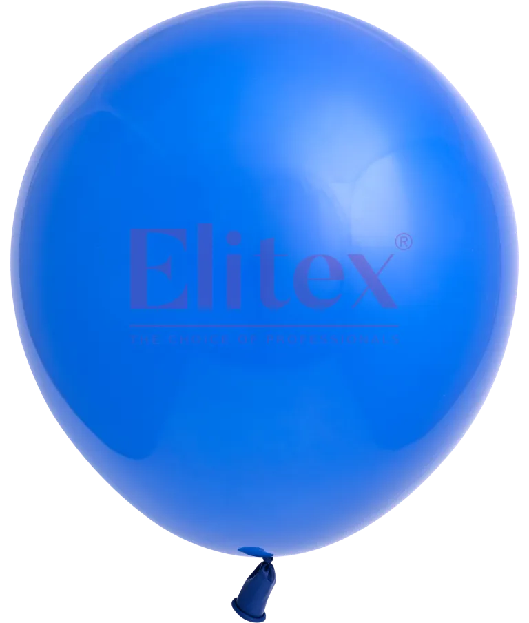 Elitex 18" Dark Royal Blue Latex Balloons 10ct