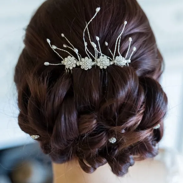 Fleur Bridal Hair Comb