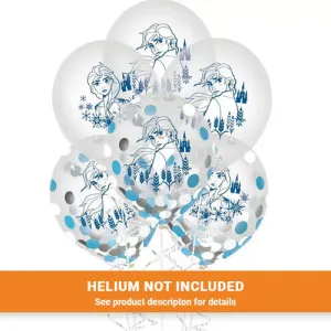 Frozen 2 Party Flat Latex Balloons 12" | 6ct