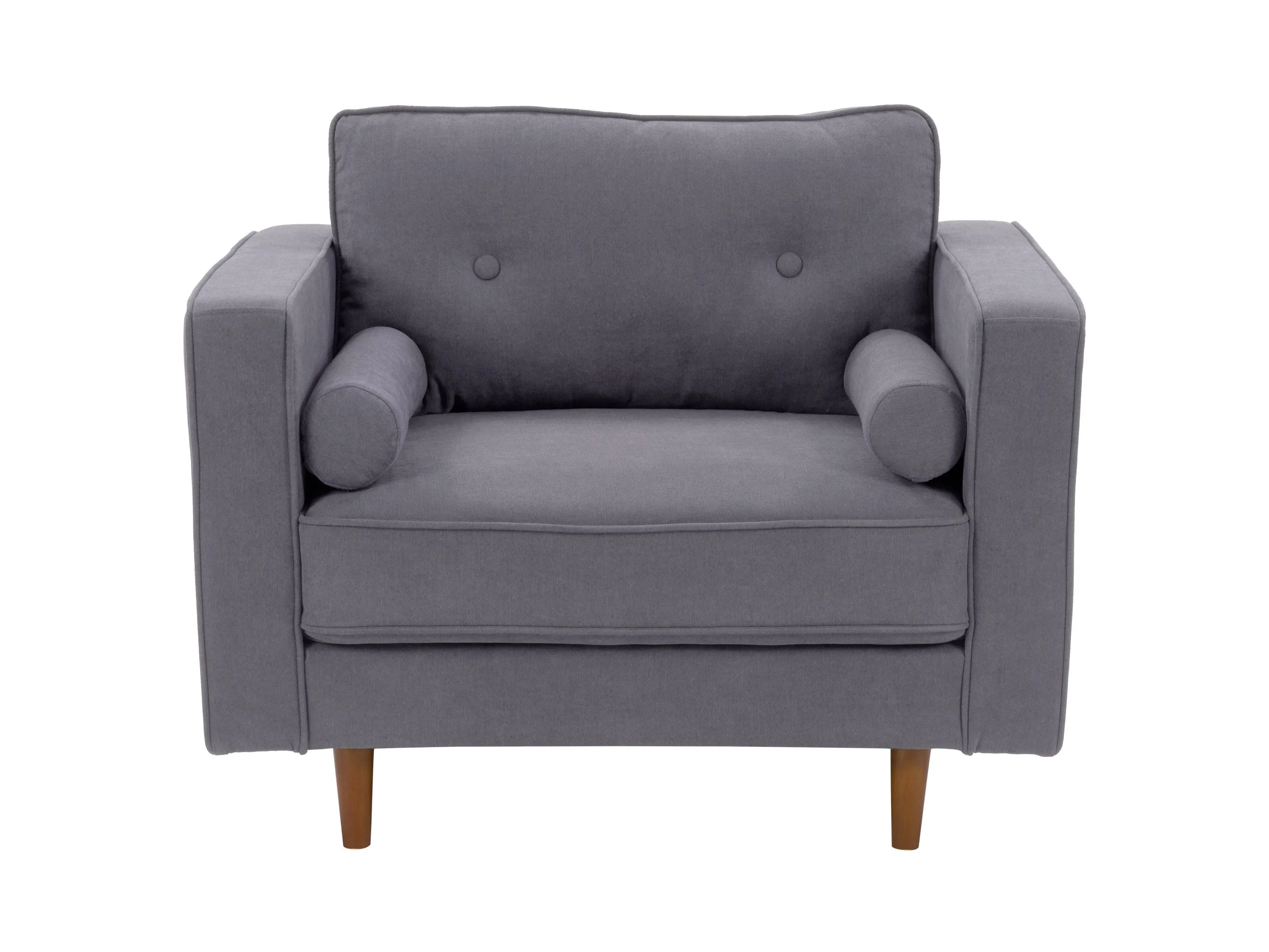 Grey Sofa and Chair 2-Piece Set