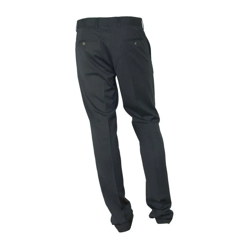 Made in Italy Elegant Italian Gray Trousers