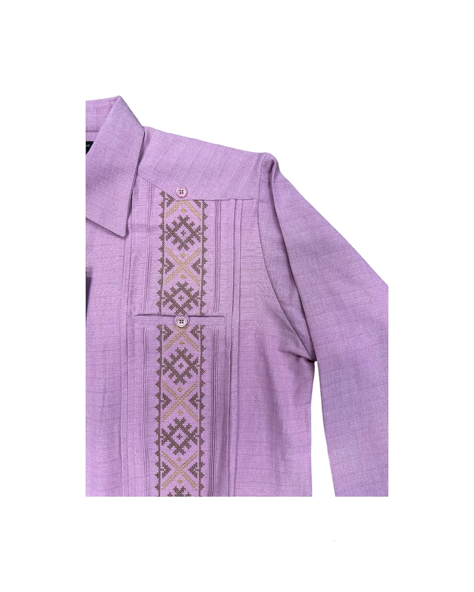 Men's Guayabera Bacalar Pink