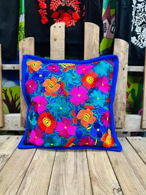 Mexican Floral Embroidered Pillow Covers