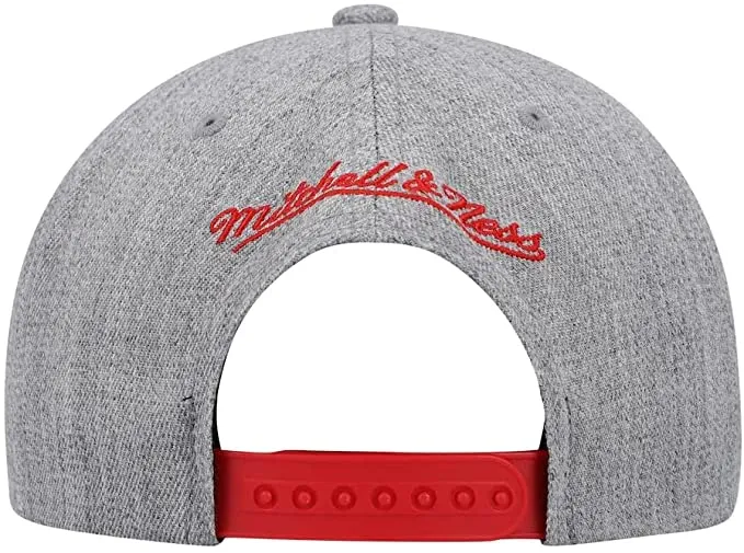 Mitchell & Ness Men's NBA Team Heather Snapback Cap