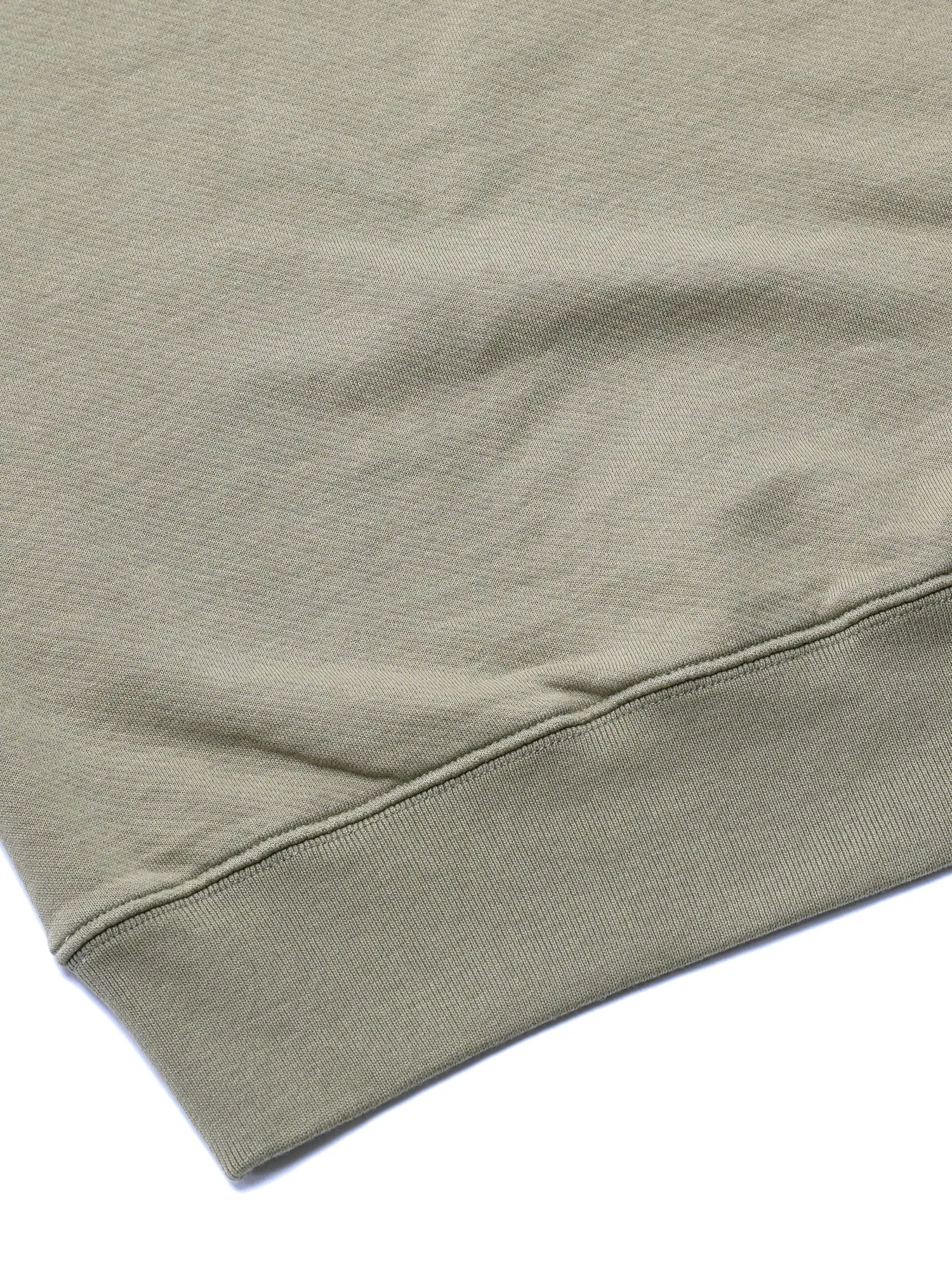 M_SWEATSHIRT FOX HEAD PATCH_LIGHT KHAKI