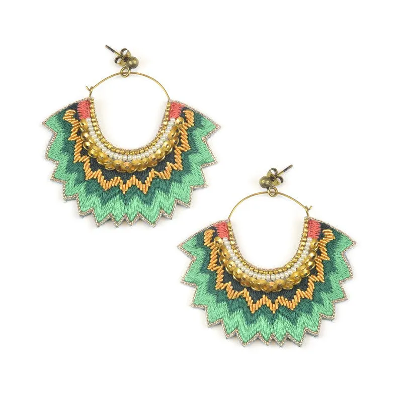 Nahua Maria Earrings - Prairie