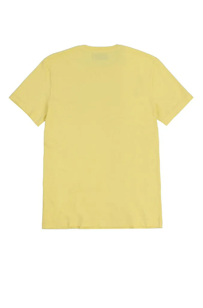 OYSTER NECK LAYERING TEE (YELLOW)