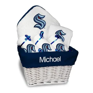 Personalized Seattle Kraken Medium Basket - 6 Items