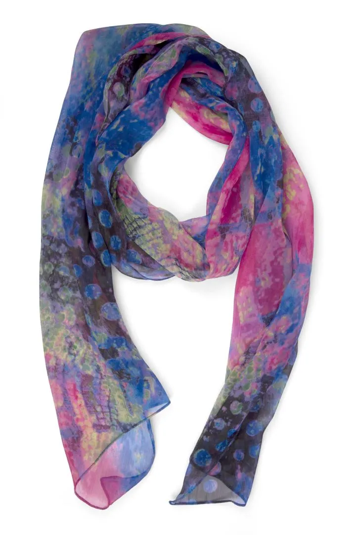 Polyester/Chiffon Scarf, India