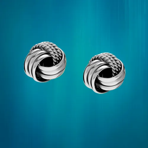 Rendy Silver Stud Earrings for Women: Stylish and Minimalist Jewelry for Everyday Wear