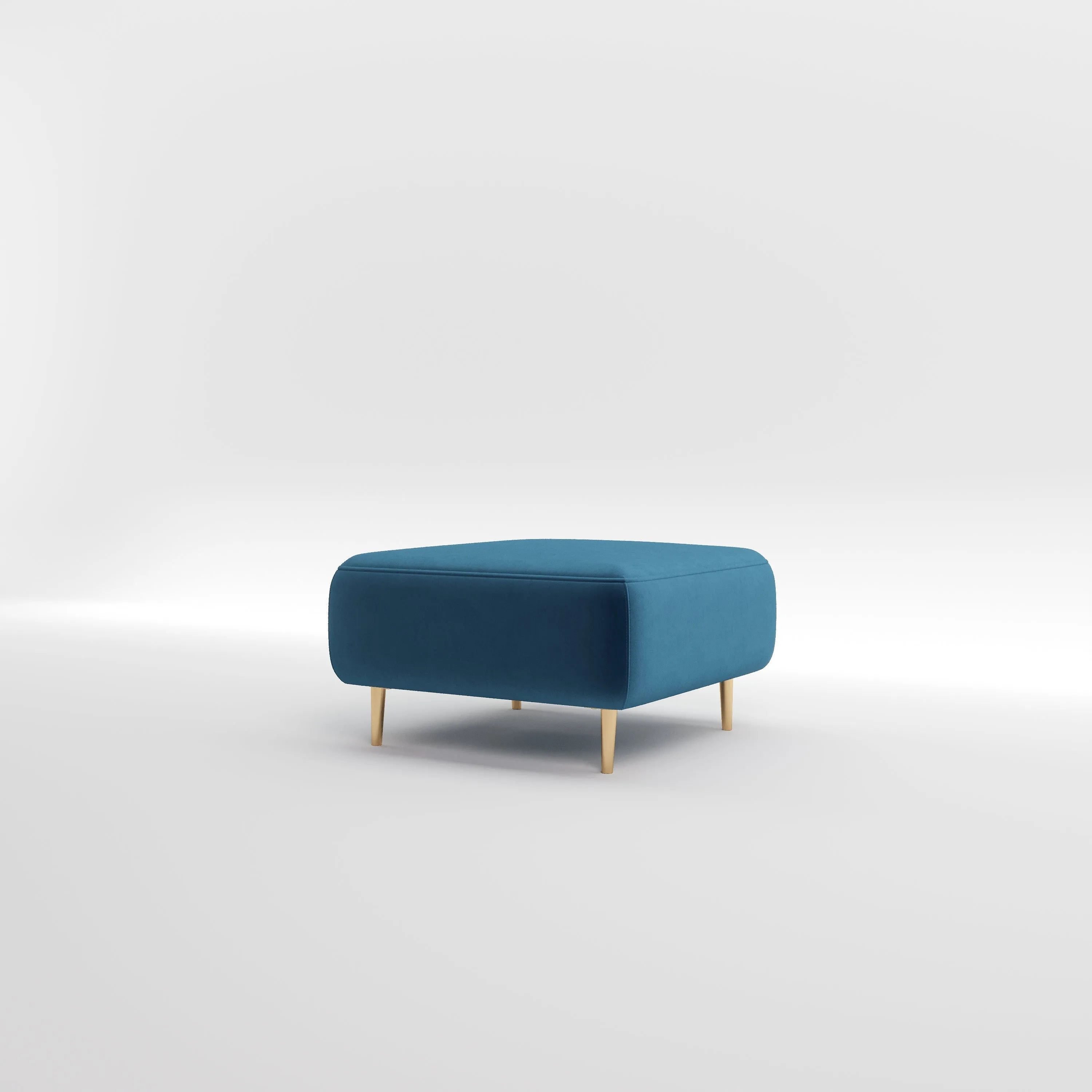 Rubeza Sofia / Cricket Ottoman - Dark Blue