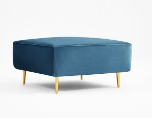 Rubeza Sofia / Cricket Ottoman - Dark Blue