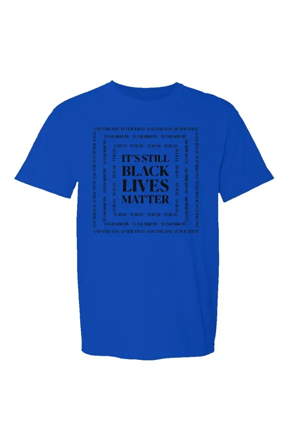 SMF Black Lives Blue Crew T-Shirt