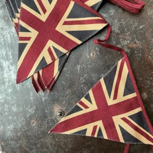 Traditional Vintage Style Union Jack Bunting - Double-Side Printed