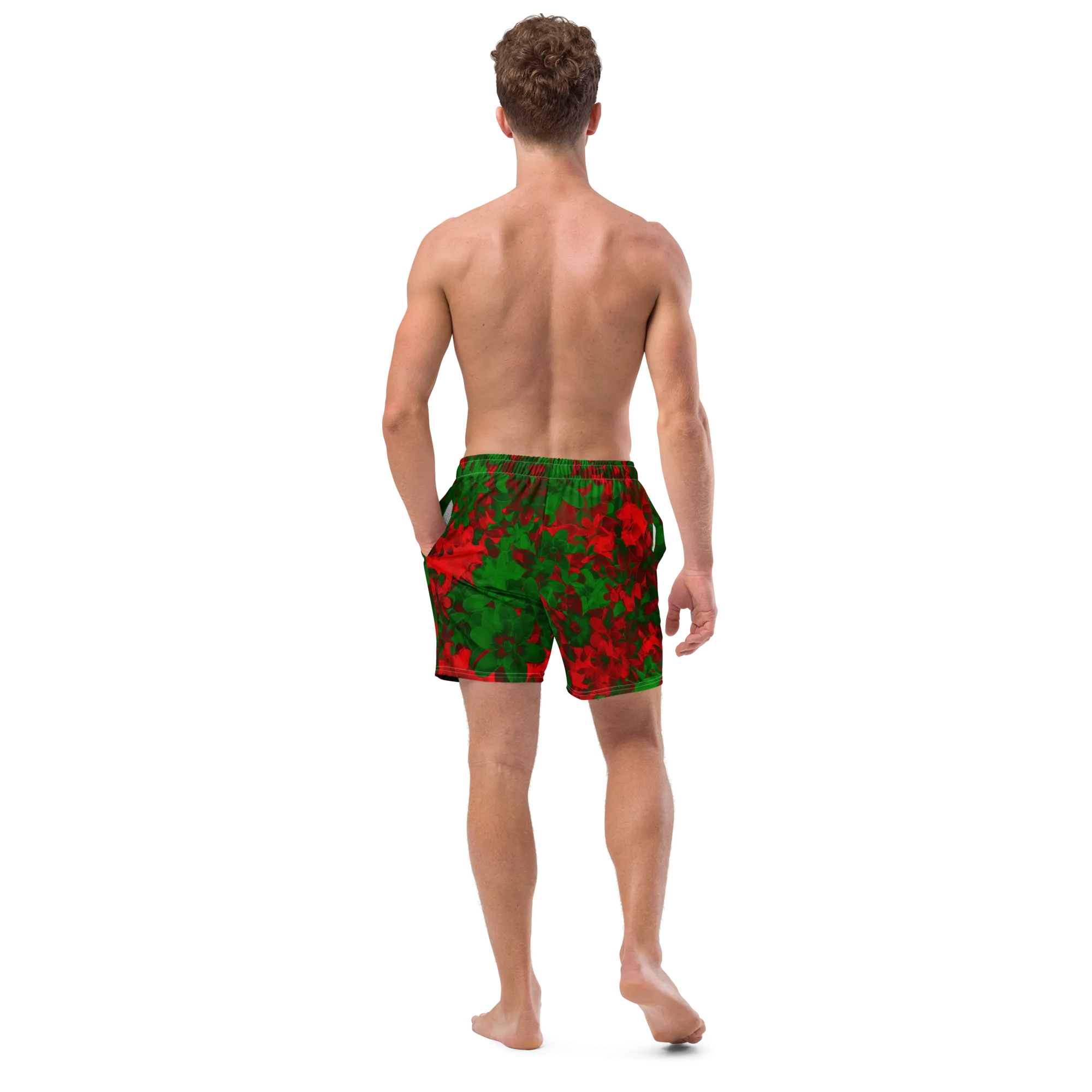 Unkle Jungle Island Swimsuit (Red/Grn)