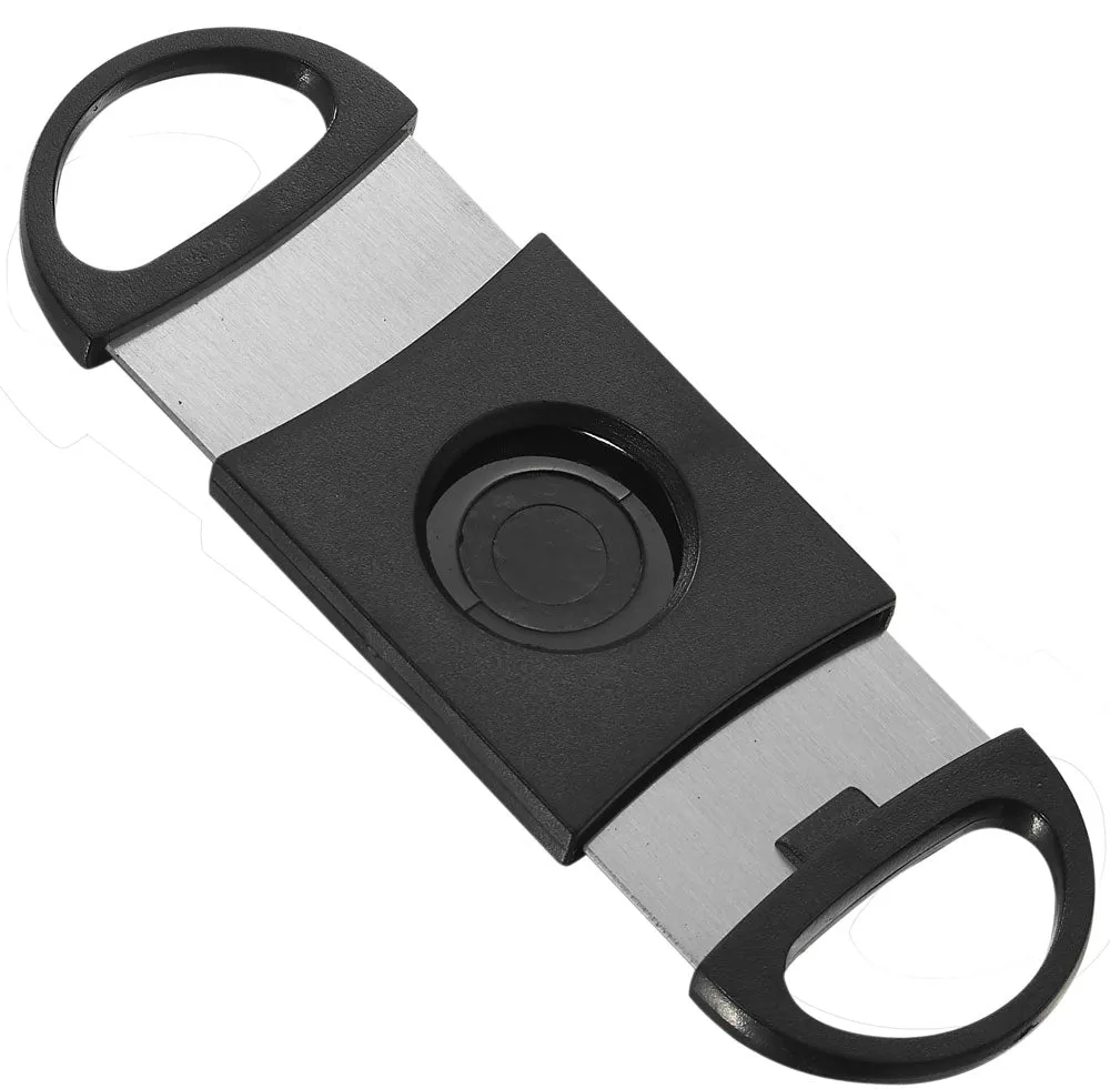 Visol Tahoe Cigar Cutter with Gunmetal Stainless Steel Plate