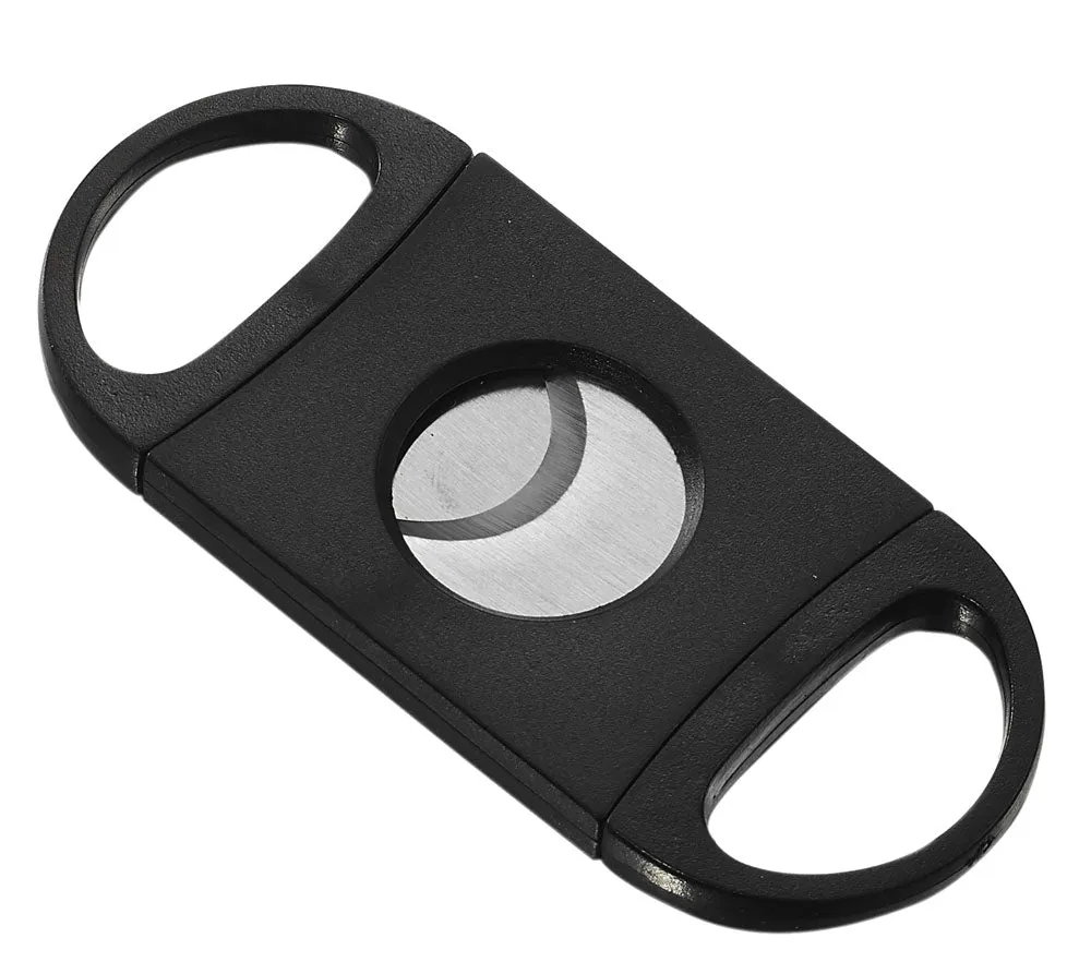 Visol Tahoe Cigar Cutter with Gunmetal Stainless Steel Plate