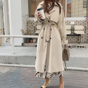 Women's Windbreaker Trench Coat