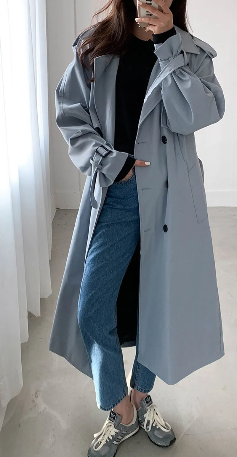 Women's Windbreaker Trench Coat