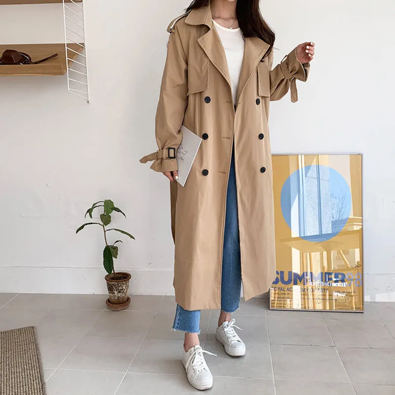 Women's Windbreaker Trench Coat